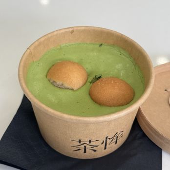 DAMO - Matcha banana pudding - Coffee & Tea Near Me - Los Angeles, California DAMO - Matcha banana pudding - Coffee & Tea Near Me - Los Angeles, California
