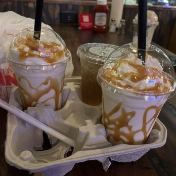Tumble 22 - Caramel salted shakes to die for - Chicken Shop Near Me - Houston, Texas