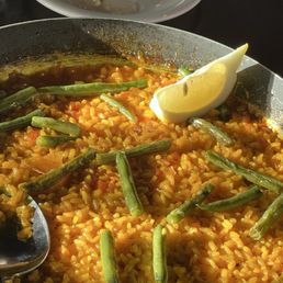Vegetarian paella Vegetarian paella
