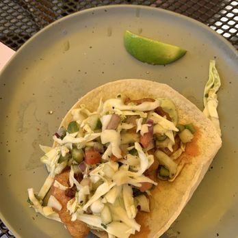 La Vecina Taqueria - Spicy Shrimp Taco - Tacos Near Me - Newport, Rhode Island