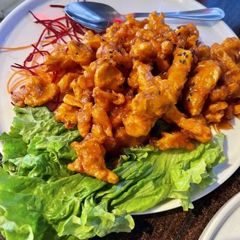 Something Vegan - Tangy Orange Chicken - Asian Fusion Near Me - Burbank, California Something Vegan - Tangy Orange Chicken - Asian Fusion Near Me - Burbank, California