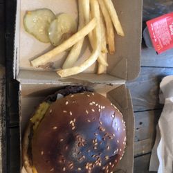 Burned bun
