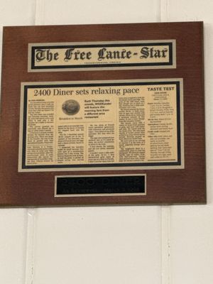 Twenty Four Hundred Diner by null