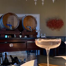 Chateau Neercanne - White asparagus gin and tonic.
