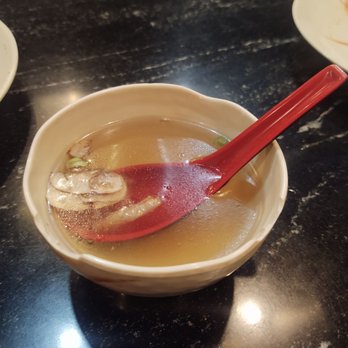 Super Ninja - Miso soup in a cracked bowl but the soup was good nonethless - Japanese Near Me - Virginia Beach, Virginia Super Ninja - Miso soup in a cracked bowl but the soup was good nonethless - Japanese Near Me - Virginia Beach, Virginia