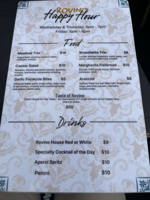Menu photo 3 RoVino Restaurant + Bar San Diego, CA Menu photo 3 RoVino Restaurant + Bar San Diego, CA