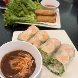 A3 Gói Cuốn Tôm - Shrimp Spring Rolls