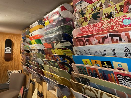 Skateboarding - One of the largest deck selections available on Long Island! Skateboarding - One of the largest deck selections available on Long Island!