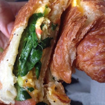 Hippies Brew - Croissant Press- tomatoes, spinach, chedda cheese, egg & basil. Delicious & seasoned perfectly! Hot damn. - Coffee & Tea Near Me - Hayward, California Hippies Brew - Croissant Press- tomatoes, spinach, chedda cheese, egg & basil. Delicious & seasoned perfectly! Hot damn. - Coffee & Tea Near Me - Hayward, California