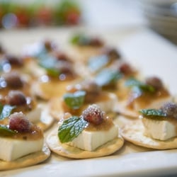 The Flavorful Fork Personal Chef Service - Cranberry Brie Bites