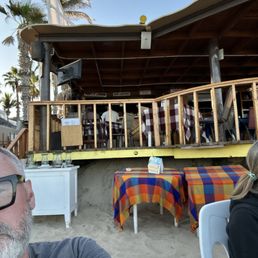 Cool little beach restaurant. Cool little beach restaurant.