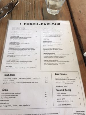Porch and Parlour by null