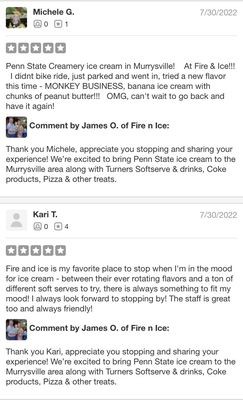 Menu photo 2 Fire n Ice Murrysville, PA