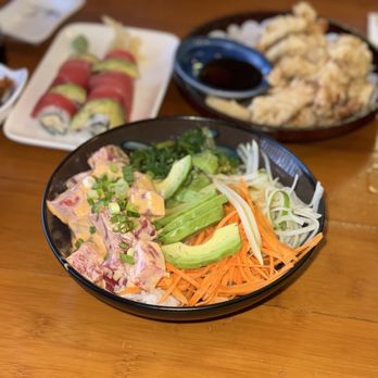 Aji Ichiban - Poke Bowl, Ichiban roll, and calamari tempura - Japanese Near Me - Jacksonville, North Carolina Aji Ichiban - Poke Bowl, Ichiban roll, and calamari tempura - Japanese Near Me - Jacksonville, North Carolina
