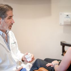 Florida Dental Sleep Disorders - Dr. Mogell with a patient at Florida Dental Sleep Disorders