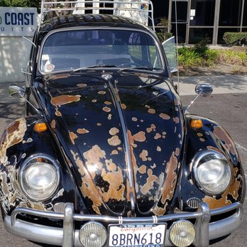 Kindred ADR - 65 VW Bug, original paint with patina.  Kindred ADR did final body work, then clear-coat... after taking it from burned to rebuilt! - Auto Repair Near Me - Yorba Linda, California