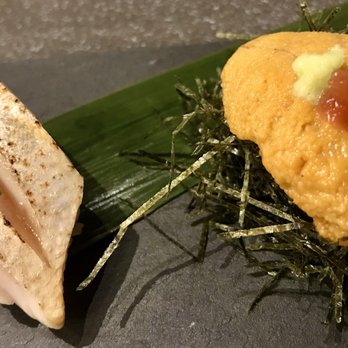 Ju-ichi - My favs - torched Barracuda & Uni nigiri - Sushi Bars Near Me - San Diego, California Ju-ichi - My favs - torched Barracuda & Uni nigiri - Sushi Bars Near Me - San Diego, California