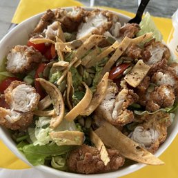 Chicken Chop Salad - dressing on the side