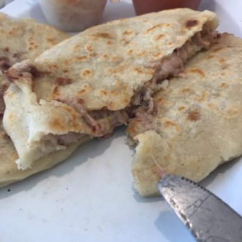 Pupusas Express - Pork, bean and cheese pupusa - Mexican Near Me - Herndon, Virginia Pupusas Express - Pork, bean and cheese pupusa - Mexican Near Me - Herndon, Virginia