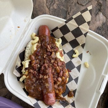 Moab Food Truck Park - Chili cheese dog - Food Court Near Me - Moab, Utah Moab Food Truck Park - Chili cheese dog - Food Court Near Me - Moab, Utah