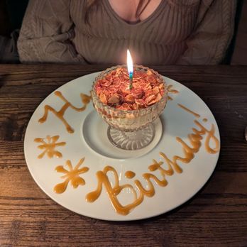 Heirloom - Complimentary bday Tiramisu!! - Salad Near Me - Reston, Virginia
