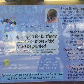 Pigtails & Crewcuts - August 2017 specials - Hair Salons Near Me - Honolulu, Hawaii Pigtails & Crewcuts - August 2017 specials - Hair Salons Near Me - Honolulu, Hawaii