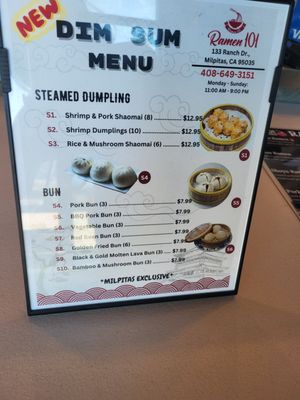 Menu photo 1 Ramen 101 Milpitas, CA
