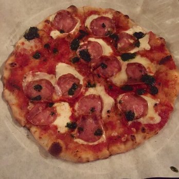 Pizzetta 211 - Tomato, Mozzarella, Basil with Pepperoni - Pizza Near Me - San Francisco, California Pizzetta 211 - Tomato, Mozzarella, Basil with Pepperoni - Pizza Near Me - San Francisco, California