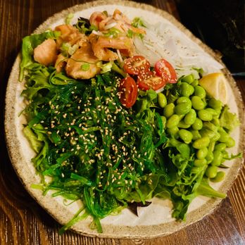 Yoshiya Kitchen - smoked salmon salad - Ramen Near Me - Las Vegas, Nevada Yoshiya Kitchen - smoked salmon salad - Ramen Near Me - Las Vegas, Nevada