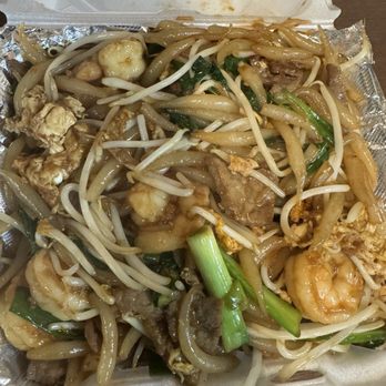Johnny Wokker - Beef and shrimp Lort Cha - Asian Fusion Near Me - Stockton, California Johnny Wokker - Beef and shrimp Lort Cha - Asian Fusion Near Me - Stockton, California