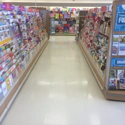 Rite Aid - Quite the card area.  2 complete aisles....4 lanes.