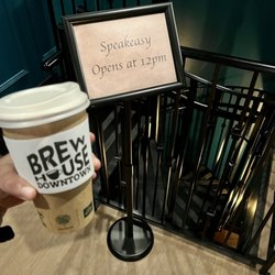 Brew House Downtown - Staircase to Speakeasy