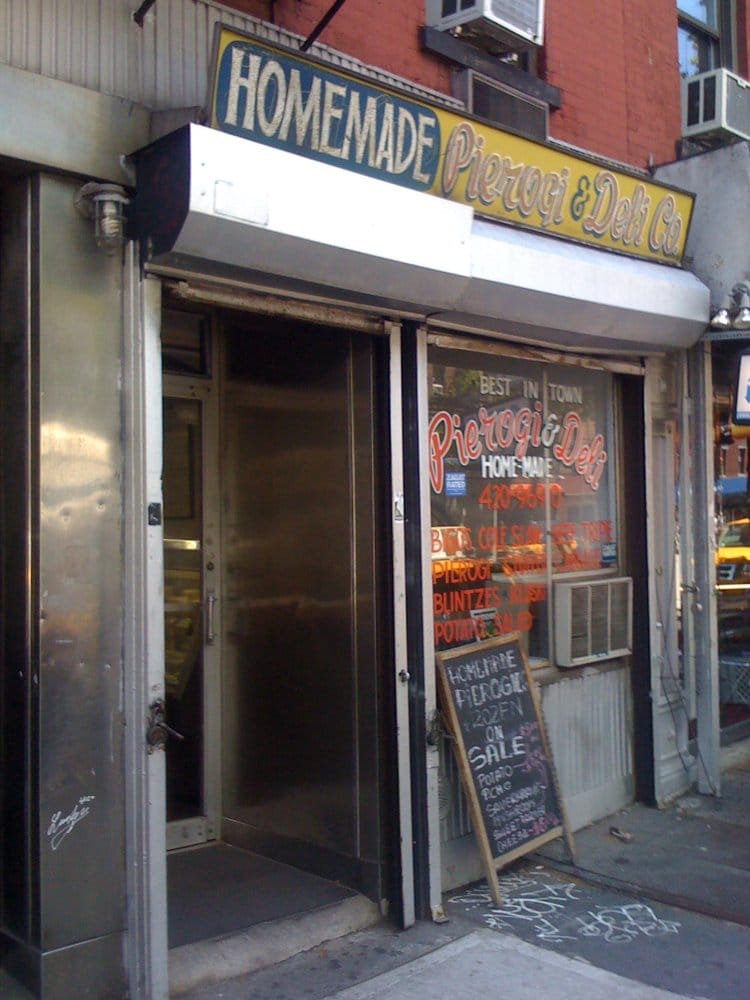 FIRST AVE PIEROGI & DELI CLOSED 29 Reviews 130 1st Ave, New York