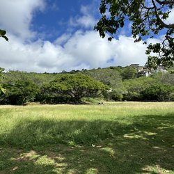 Mauumae Nature Park - No shade just the trees depending on the time of day.