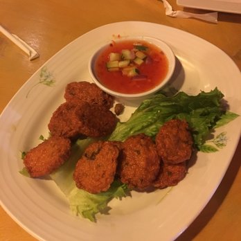 NaraDeva Thai Restaurant - Fish Patties. Parties are like chicken nuggets (fried) but really delicious. - Thai Near Me - Orlando, Florida NaraDeva Thai Restaurant - Fish Patties. Parties are like chicken nuggets (fried) but really delicious. - Thai Near Me - Orlando, Florida