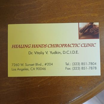 Healing Hand Massage - Here's his card - Massage Near Me - Encino, California Healing Hand Massage - Here's his card - Massage Near Me - Encino, California