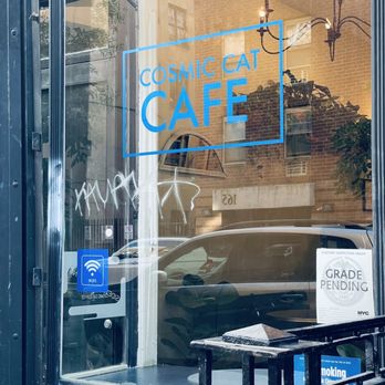 Cosmic Cat Cafe - Exterior - Cafes Near Me - New York, New York