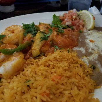 Azul Tequila - Camarones A La Diabla  (spicy and with side of habanero salsa) Authentic and scrumptious. - Mexican Near Me - Valencia, California