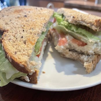 Perked Up! Coffee Cafe - Chicken salad sandwich on multigrain bread - Coffee & Tea Near Me - Virginia Beach, Virginia Perked Up! Coffee Cafe - Chicken salad sandwich on multigrain bread - Coffee & Tea Near Me - Virginia Beach, Virginia