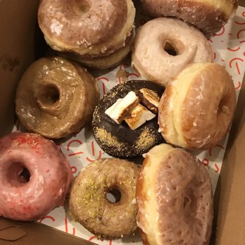 Full Circle Doughnuts - Our box of assorted flavors - Donuts Near Me - Homewood, Alabama Full Circle Doughnuts - Our box of assorted flavors - Donuts Near Me - Homewood, Alabama