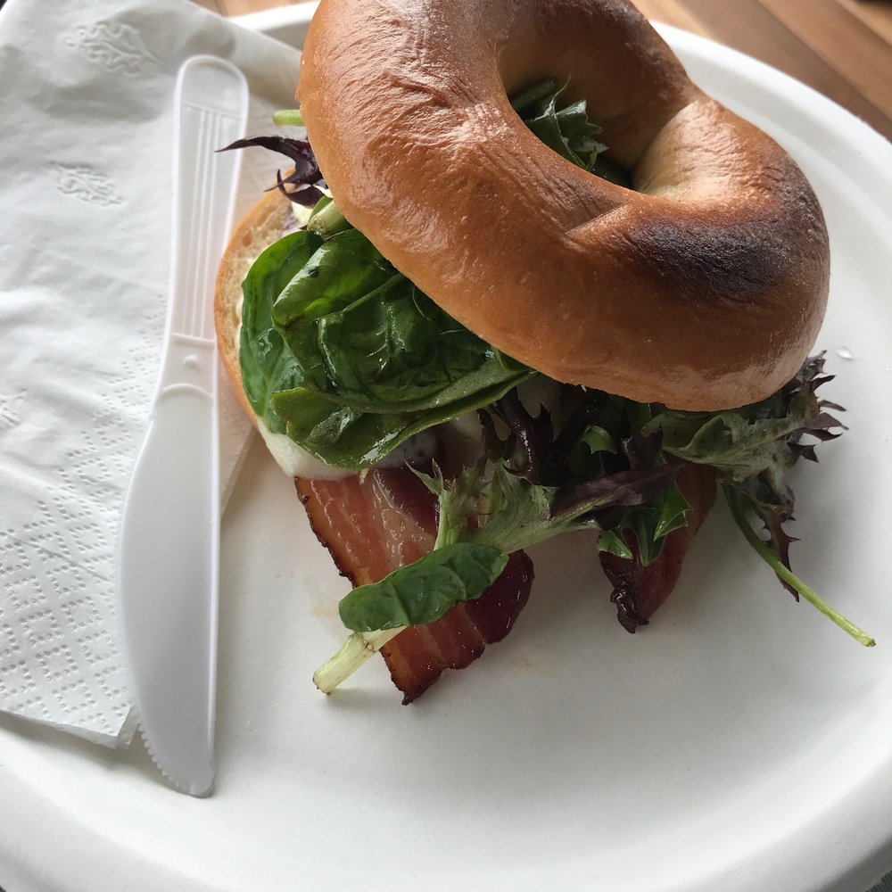 Symposium Coffee - Bacon turkey breakfast bagel - Coffee & Tea Near Me - Sherwood, Oregon