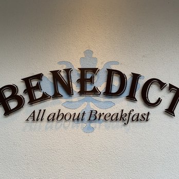Benedict - Sign outside - Breakfast & Brunch Near Me - Berlin, BE Benedict - Sign outside - Breakfast & Brunch Near Me - Berlin, BE