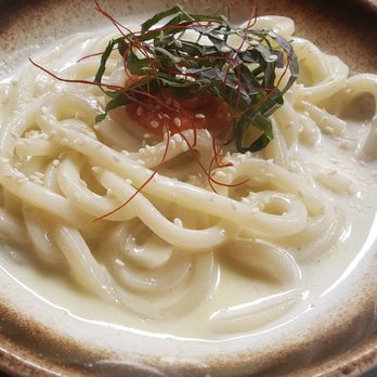 Shinya Shokudo - Mentai cream udon $17 - Izakaya Near Me - Seattle, Washington Shinya Shokudo - Mentai cream udon $17 - Izakaya Near Me - Seattle, Washington