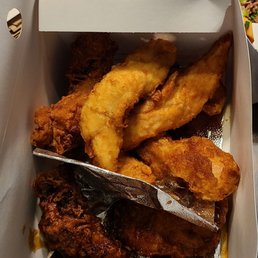 Strips Half sauced, half not Strips Half sauced, half not