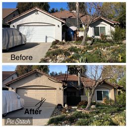 House before and after House before and after