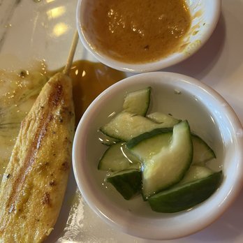 Siamese Bay Restaurant - Satay Chicken - Thai Near Me - Monterey, California Siamese Bay Restaurant - Satay Chicken - Thai Near Me - Monterey, California