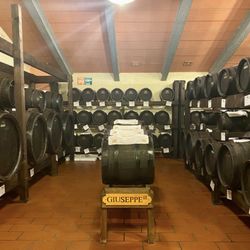 Osteria di Rubbiara - The barrels