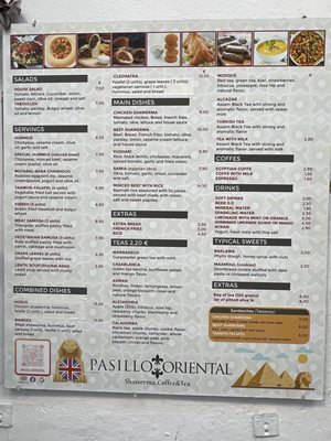 Menu photo 2 Pasillo Oriental Córdoba, CO