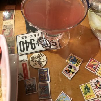 Route 66 Restaurant - Martini...kinda forgot which one it was. Could be blueberry. But it was STRONG! Lol - Seafood Near Me - Bar Harbor, Maine