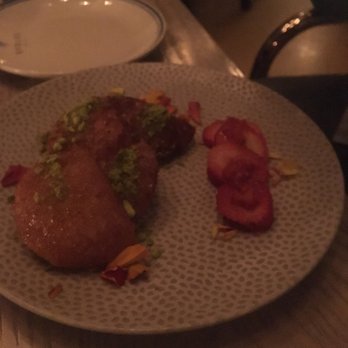 Byblos Miami - Insanely good strawberry cheesecake - Mediterranean Near Me - Miami Beach, Florida